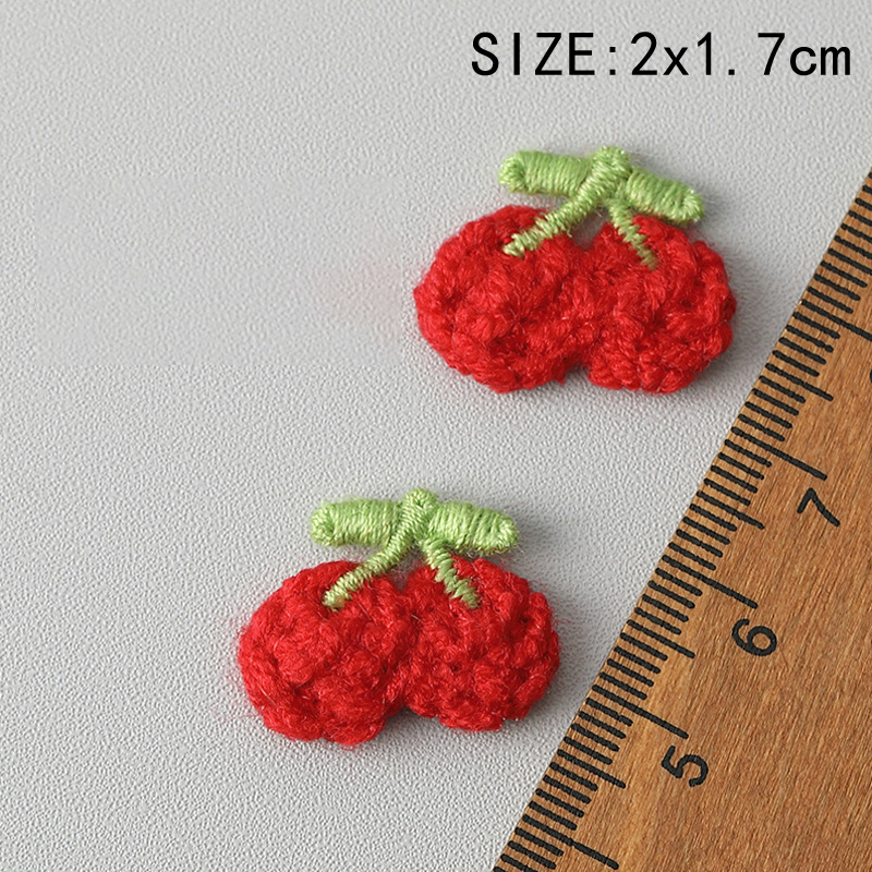 Pegatinas decorativas DIY para pantalones, Mini bordado de frutas, pegatinas de tela versátiles, mochilas escolares, ropa, zapatos, reparación de agujeros, pegatina de tela: Plata antigua