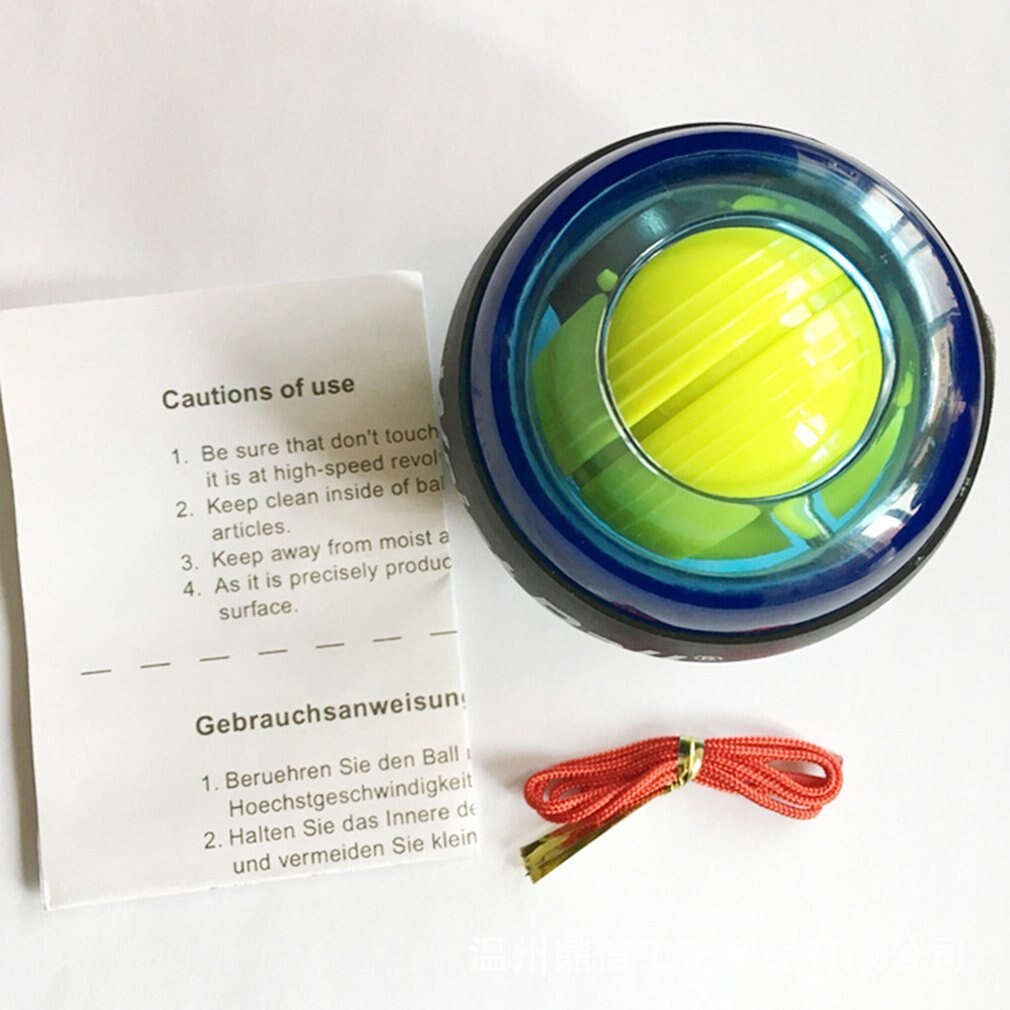 Pols Power Gyroscopische Bal, Onderarmtrainer En Onderarm Exerciser Voor Sterker Arm Vingers Pols Botten En Spier