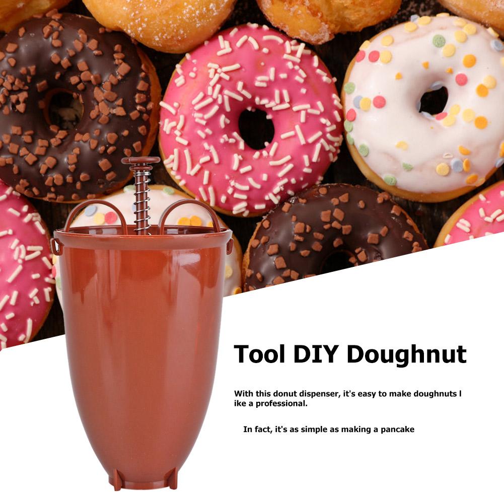 Plastic Donut Making Tool DIY Donut Making Artifact Baking Tools Kitchen Dessert Gadget Donut Maker