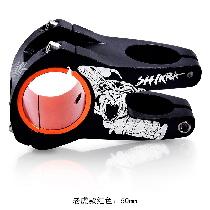 Mtb 35/50Mm Stuurpen Cnc 35Mm 31.8Mm Stuur Ultralight Holle Aluminium Legering Fiets Stuurpen 28.6Mm Stuurbuis Mountainbike: Black 50mm