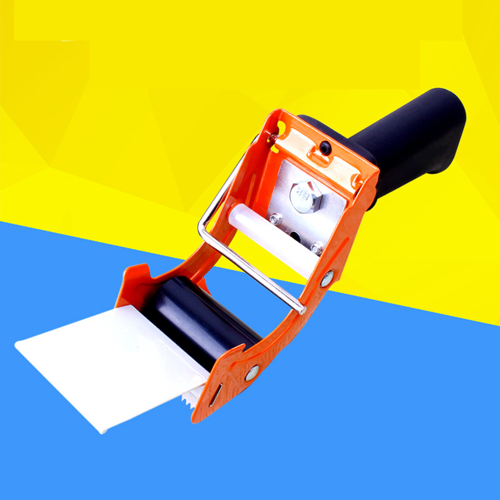 Heavy Duty Portable Sealing Tape Dispenser Packaging Machine Cutter Handheld Packer Holder Random Color