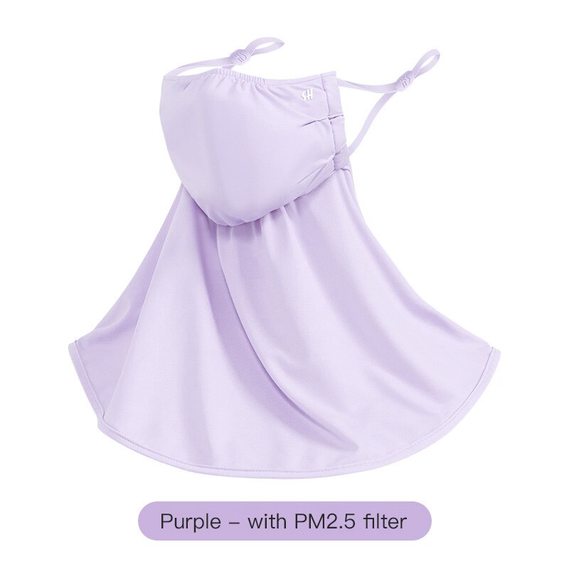 Máscara de montar protector solar de verano máscara de conducción al aire libre protección solar máscara protectora femenina fina transpirable Anti-ultravioleta cuello: 06