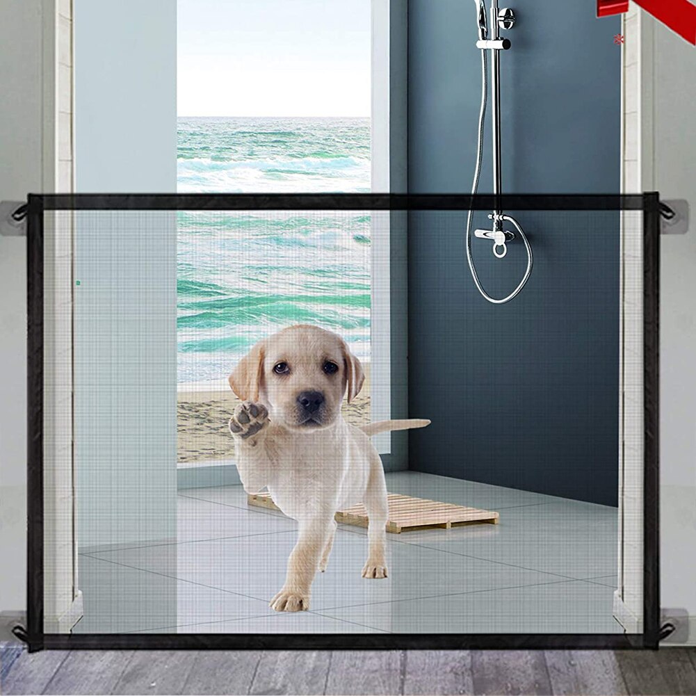 Valla de red aislada para mascotas, corralito de malla plegable para perros, gatos y bebés, jaula de seguridad, accesorios para mascotas