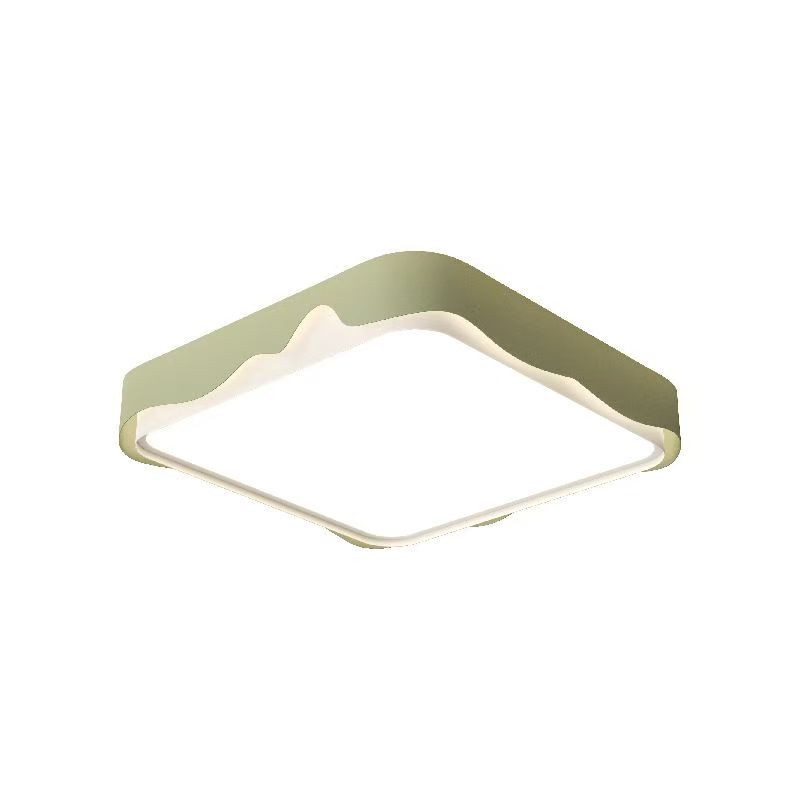 Plafondlamp modern eenvoudig hoofdslaapkamer lamp franse crème stijl groene populaire sfeer zhongshan lampen  k48