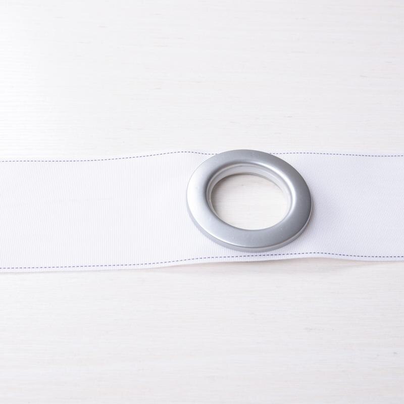 Gardin tejp stanshuvud med vit polyester tyg gardin tillbehör tillbehör tjock perforerad tejp vävd tejp