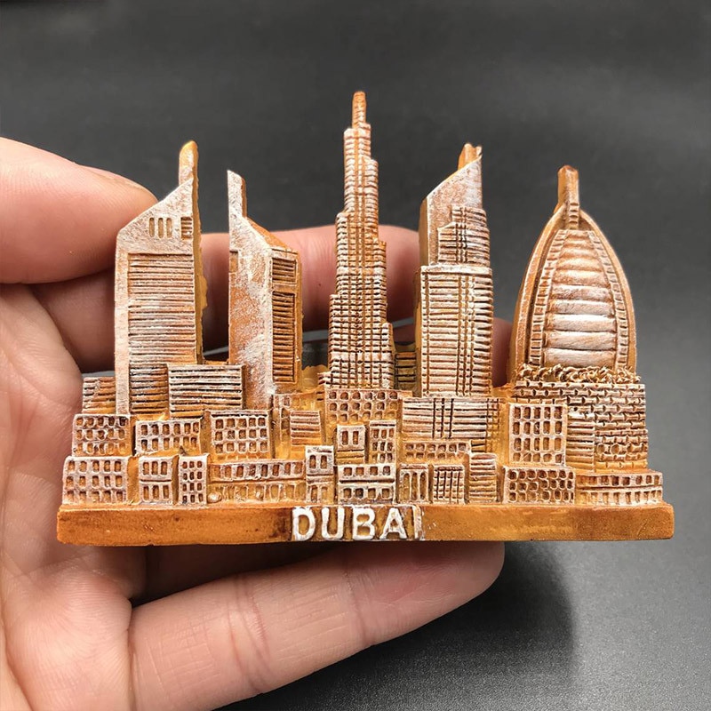 fridge magnet Germany dubai Italy Korea refrigerator paste magnetic 3d Berlin wishing fountain collection Tourist souvenir