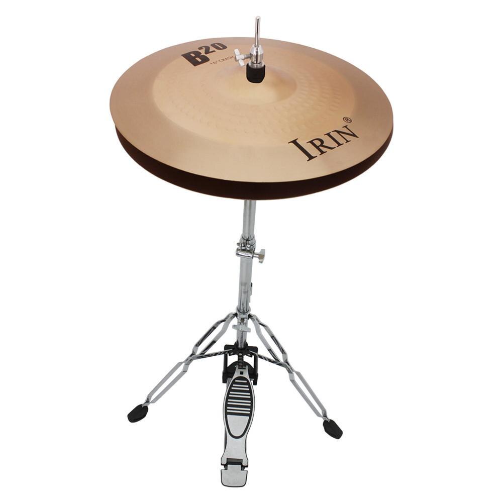 16 Inch B20 Cymbal Portable High-precision Bronze Cymbal for Drum Set Percussion Instruments Players Beginners