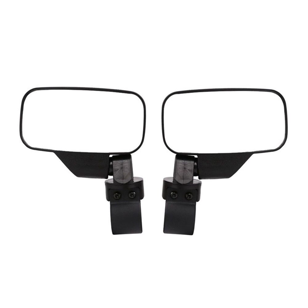 1,75 "2" espejo ATV negro-vehículo modificado espejos retrovisores laterales para Polaris RZR PRO XP 800 900 1000 Ranger para poder soy: Black