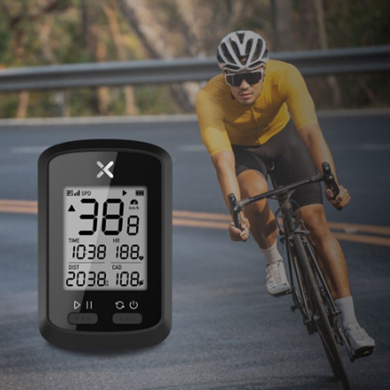 Xoss Bicycle Computer G Plus Wireless GPS Speedometer Waterproof Highway Bicycle Bluetooth ANT + Bicycle Computer With Cadence
