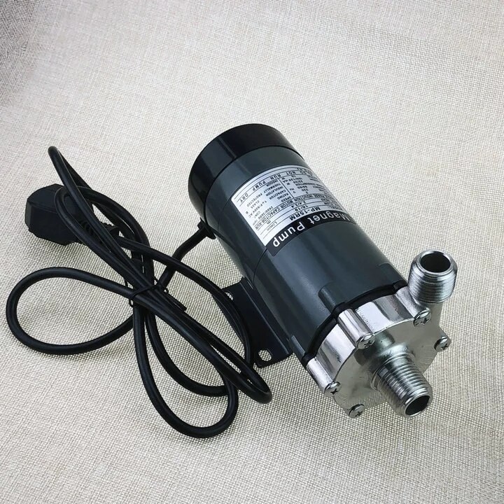 HomeBrew Pump MP-15R Food Grade 304 Stainless Steel Brewing Home brew 220V Magnetic Water Pump Temperature 140C 1/2" BSP/NPT