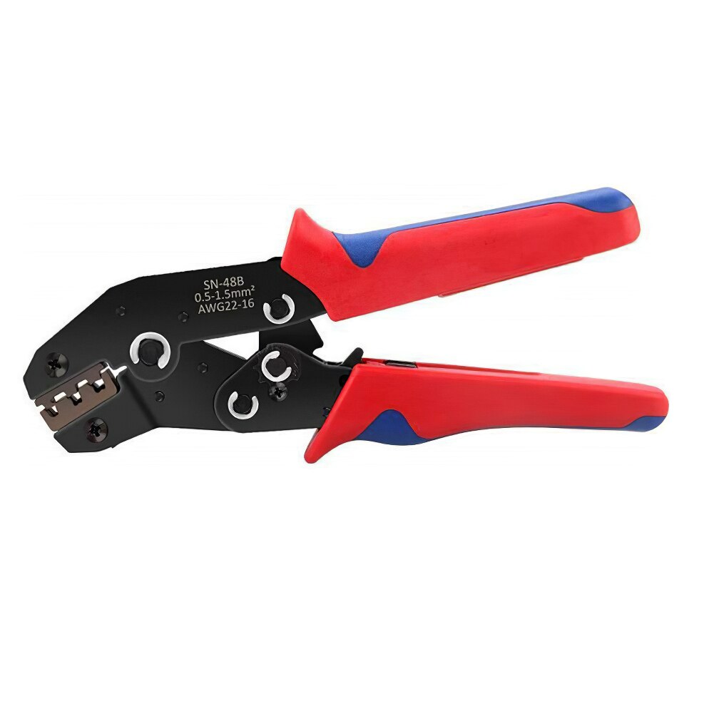 Sn -48b krimptang 600 stuks connector 4.8 stekker terminal krimptang krimptang draad 0.5 mm 2 alicate awg 20 handgereedschap krimptang: Sn48b