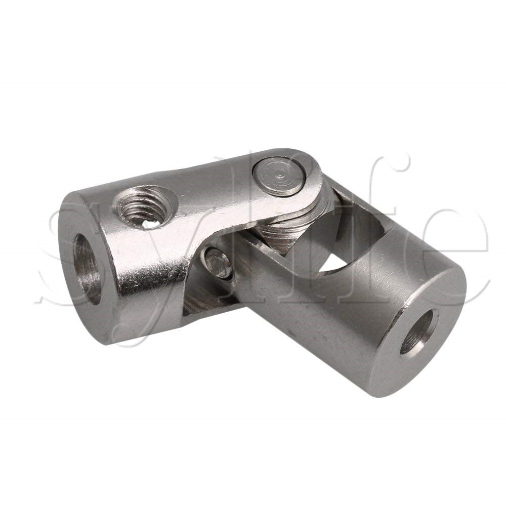 3Mm Tot 4Mm Id Staal Draaibare Machines Joint Motor Koppeling Universele Connector Koppeling Pack Van 2