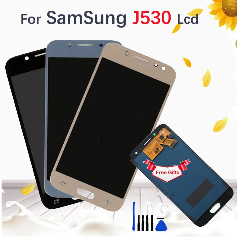 AMOLED/TFT LCD For Samsung Galaxy J5 J530 J530F SM-J530F J530FM LCD Display Touch Screen Digitizer Assembly +tools