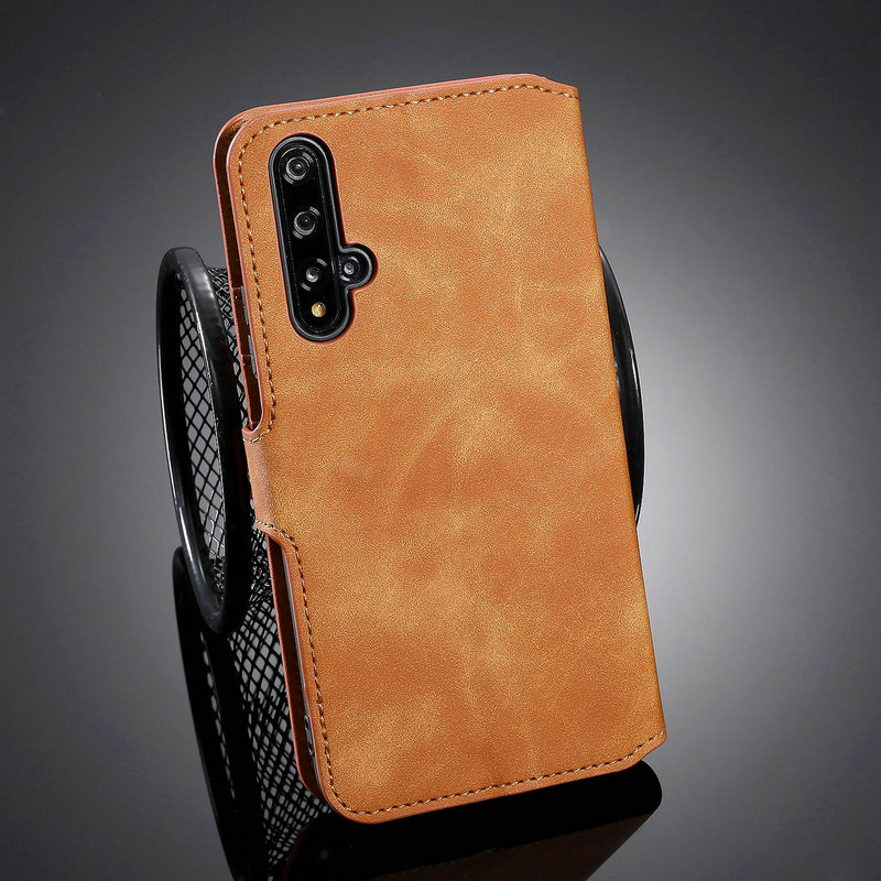 Retro Leather Wallet for Huawei Nova 5T Nova T5 5 T 5i Pro 5Z Case Luxury Flip Card Slot Funda Huawei Nova 5T Case Nova5T Coque