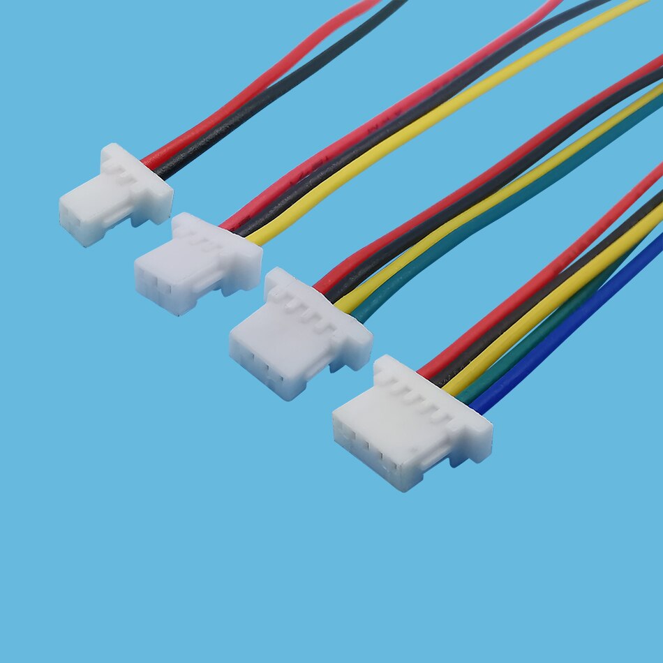 5Pcs Jst Sh 1.0Mm 1.0 Vrouwelijke Enkele Plug Draad Kabel Connector Lengte 10Cm 28AWG Kabel