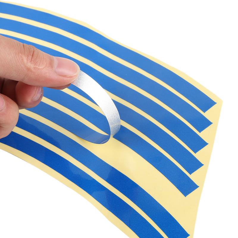 Fiets Stickers 21Cm X 0.8Cm Fiets Reflecterende Reflector Fietsen Waarschuwing Reflector Film Fietsen Decal Tape Fiets Stickers