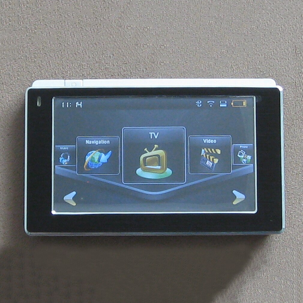 5" Car GPS Navigation System Navigator SAT NAV 8GB Free Maps Update MP4 SpeedCam