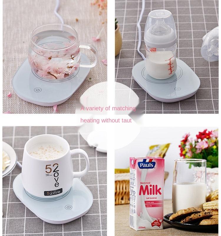 Warm cup 55-degree constant temperature treasure cup milk insulation base heating coaster heater automatically