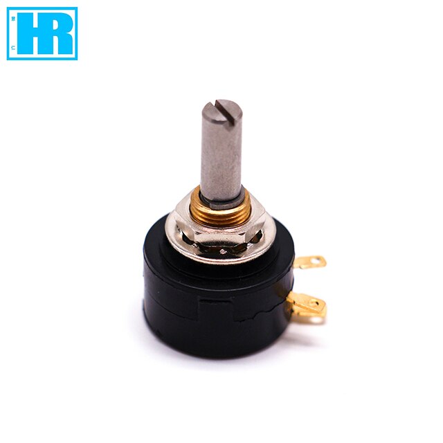 WDD22P1 1K Potentiometer - Bushing Mount, 1-Turn, FCP22E 1K Replacement (New)