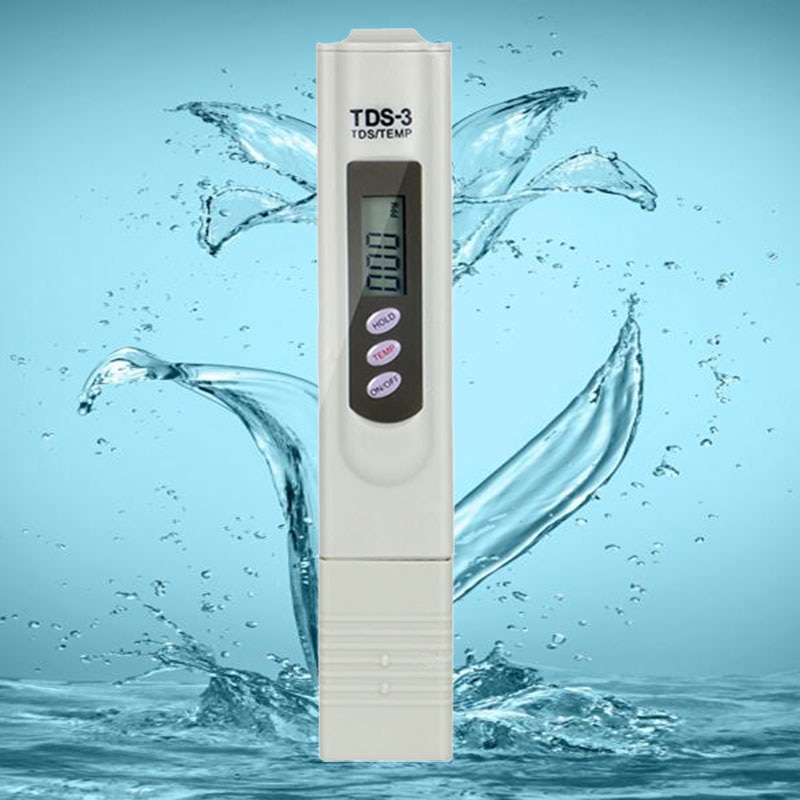Bærbar tds -3 måler digital tds vann testing penn akvarium basseng tester hardhet måler gh/dh test verktøy tilbehør