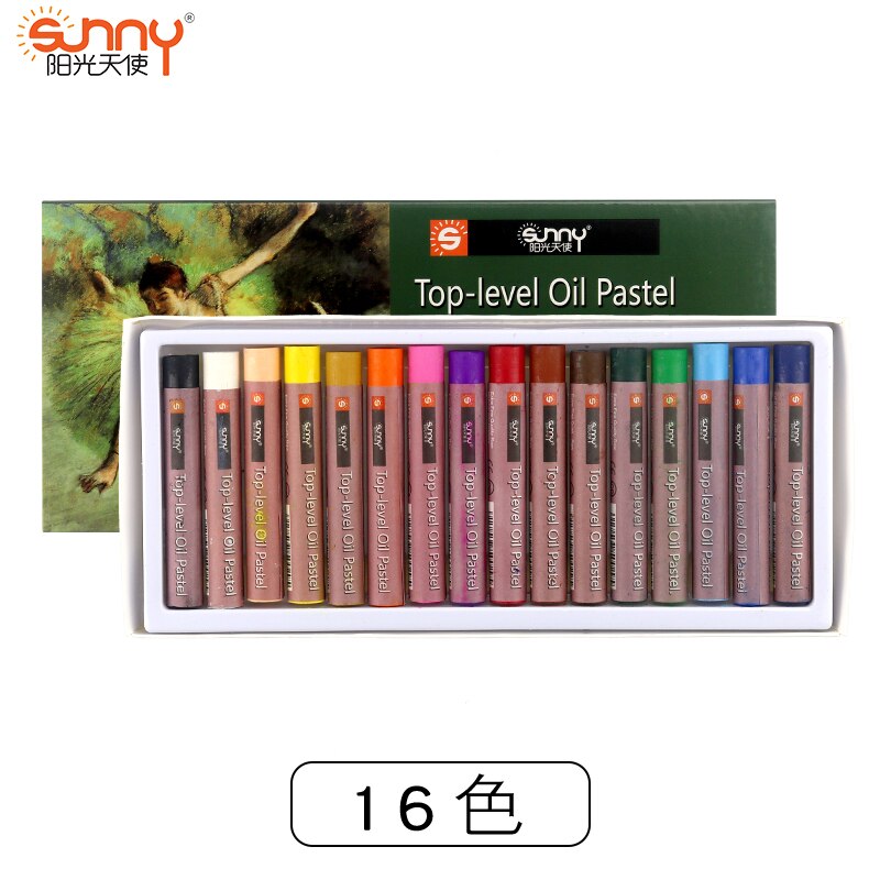 Pluma de Graffiti de colores Pastel de alto nivel, 12/18/36/50 colores Pastel: 16 colors