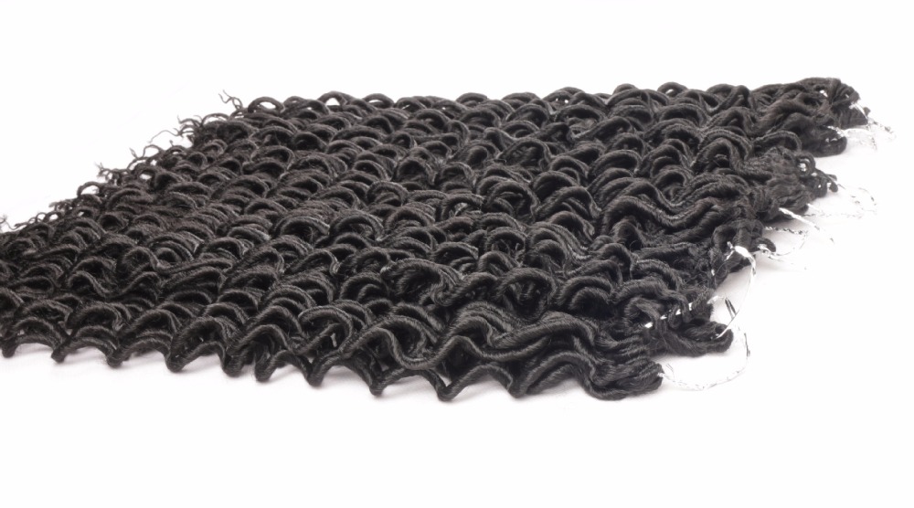 20 Roots Curly Faux Locs Crochet Hair 20'' Soft Braids Darling Soft1 pcs a lot