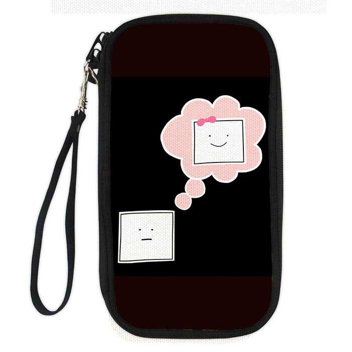 Noisydesigns Paspoort Id-kaart Houder 3D Denim Pocket Rode Lippen Cartoon Gedrukt Vrouwen Cluth Portemonnee Portemonnees voor Meisjes Tassen: CC6018Z6