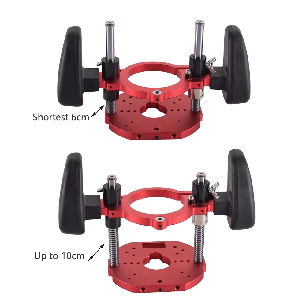 Router Lifting Base Universal Router Lift System Trimming Machine Support Desktop Lift Woodworking Bench Milling Groove Tool