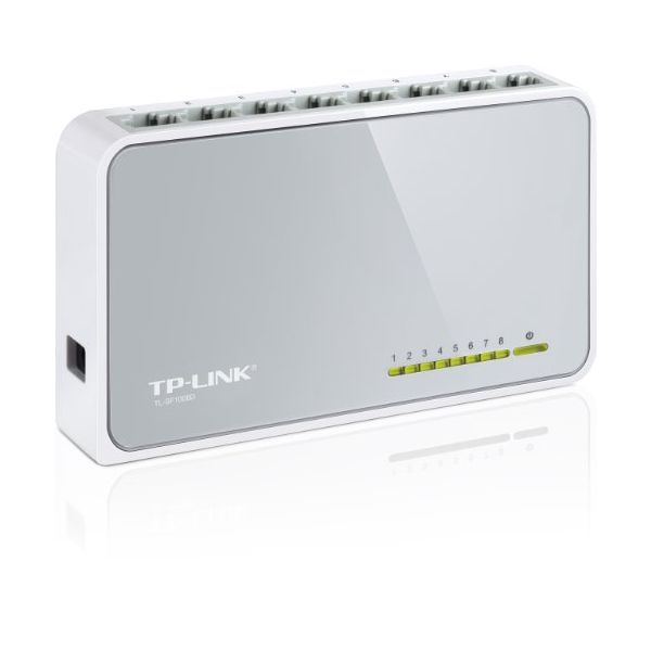 Desktop Switch TP-Link TL-SF1008D 10/100 Mbps Plastic