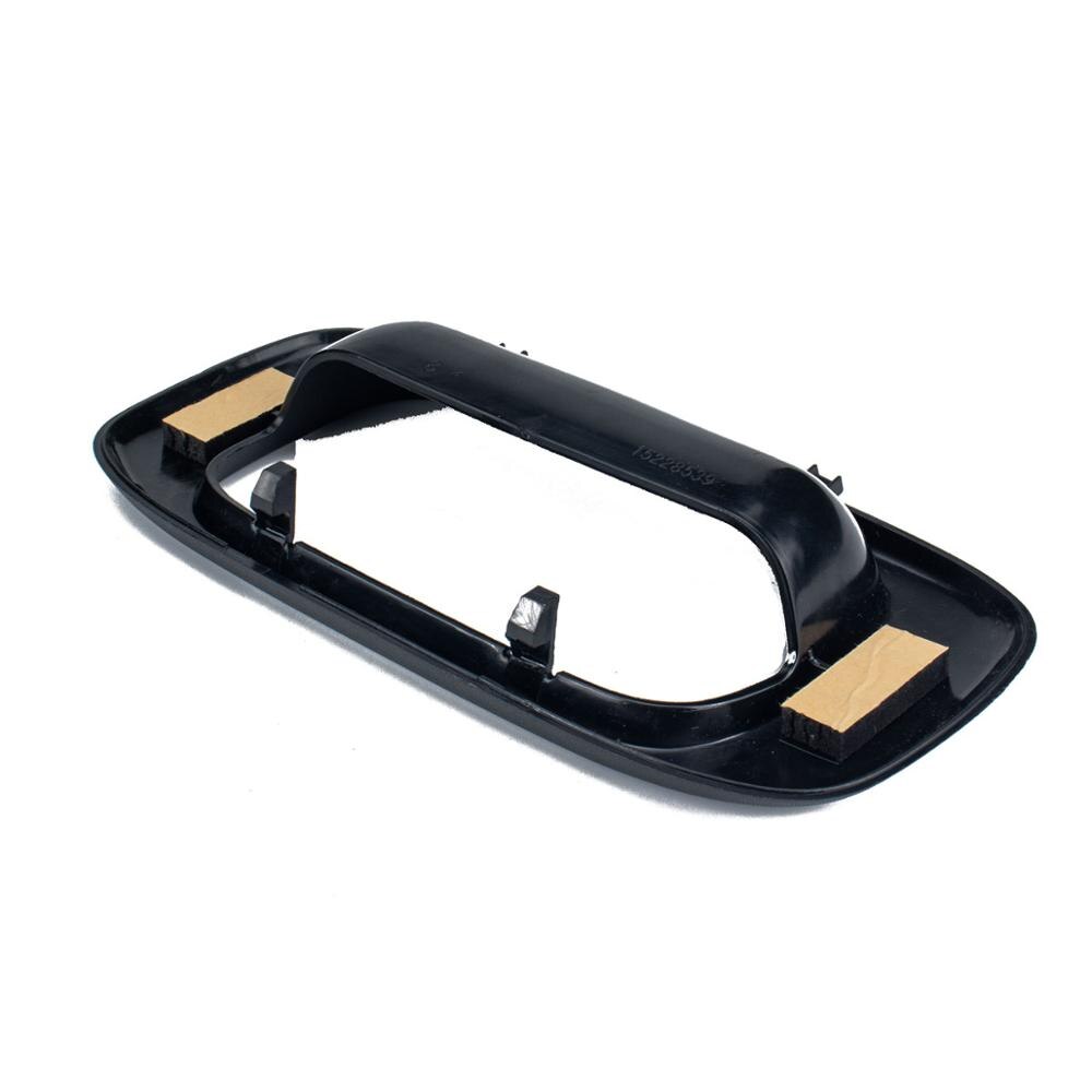 1 stk sort abs materiale tekstureret pickup truck bil bagdør håndtag 15228541 til chevrolet silverado gmc sierra