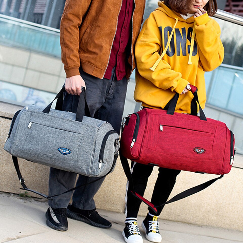 Poręczny robić noszenia jako długie lub krótkie torby podróżne na co dzień duży bagaż torebki mężczyźni kobiety torby na ramię Crossbody podróż posłaniec worek marynarski
