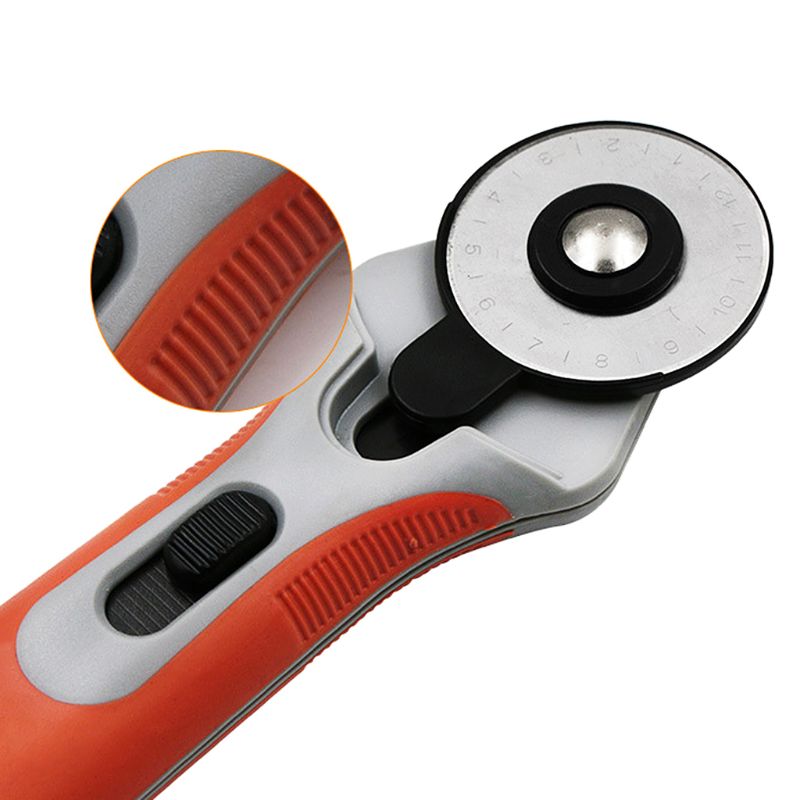 45mm patchwork rolwiel roterende ronde snijmachine kleermaker naaien leer ambacht gereedschap met messen snijden stof papier