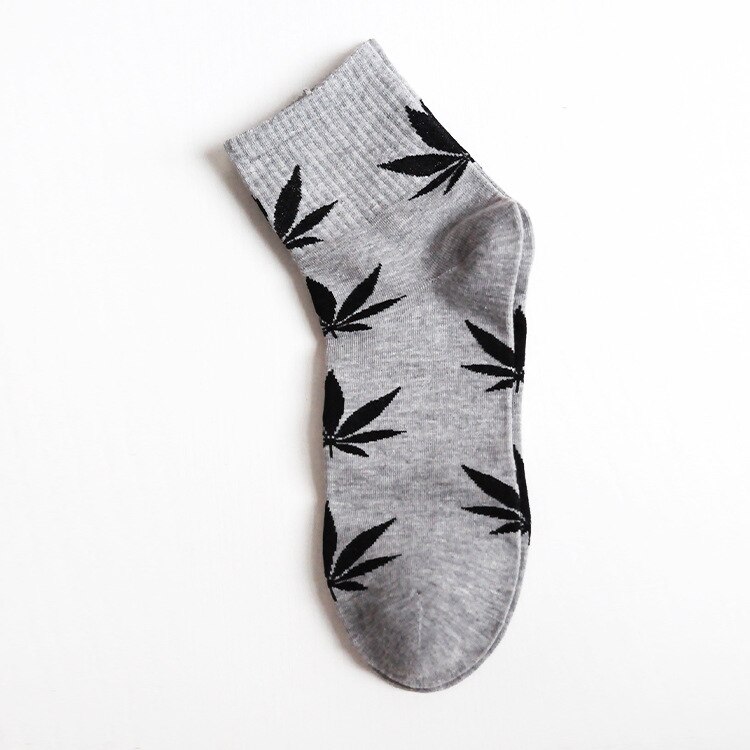 Mannen Sokken Maple Leaf Sokken In De Buis Katoen Skateboard Hennep Bladeren In De Buis Sokken Trend Koreaanse street Sport Sokken: 11