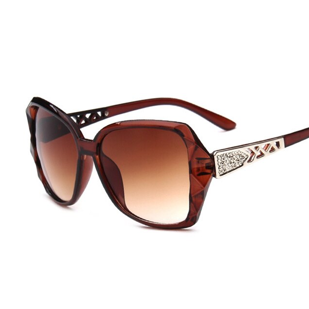 Mode Vierkante Zonnebril Vrouwen Luxe Grote Paarse Zonnebril Vrouwelijke Spiegel Shades Dames UV400: C2