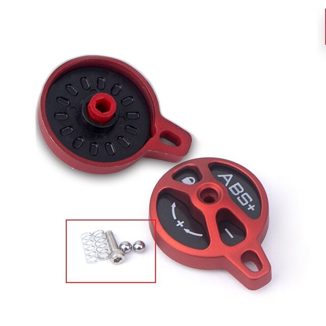 Kit de montaje de bloqueo Manual para horquilla de bicicleta MTB, tapa de bloqueo, cubierta de bloqueo de sumisión, Control de hombro, accesorio de ciclismo: red