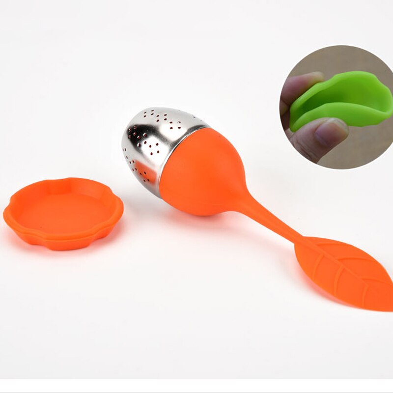 Tea Infuser Reusable Sliicone Tea Ball Leaf Strain... – Grandado