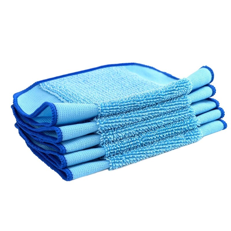 Mixed Microfiber Mopping ClothsWashable&Reusable Mop Pads Fits for iRobot Braava 380 380t 320 321 Mint 4200