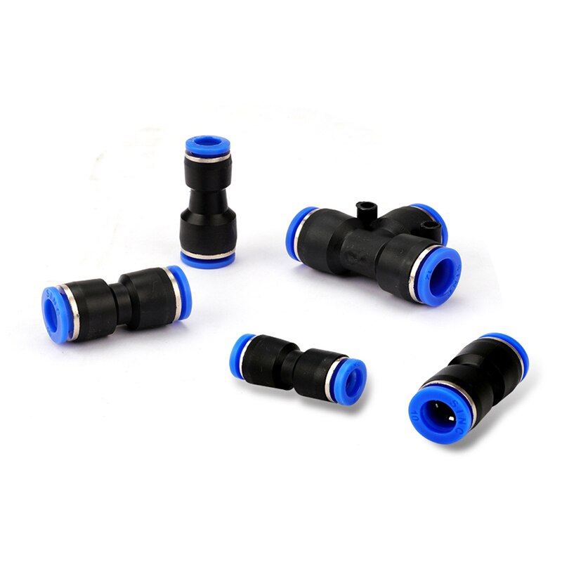 Złączka pneumatyczna złącze rury rury szybkozłącza powietrza wąż wciskany wąż 4mm 6mm 8mm 10mm 12mm PU PY PK PM PZA HVFF