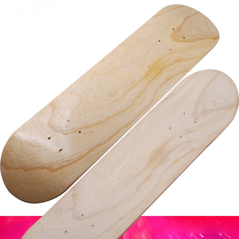 8 Layer DIY Skateboard Deck Maples Blanks Double Concave Surface with For Teen Adults FP8