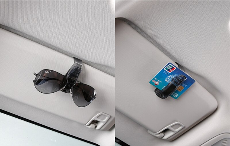 Car Accessory Sun Visor Sunglass Glasses Clip Ticket Holder Stand for BMW 1 2 3 4 5 6 7 Series X1 X3 X4 X5 X6 E60 E90 F07 F09
