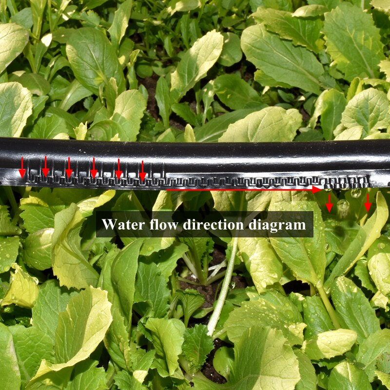 20/50/100m 16*0.2mm Hose Labyrinth Drip Irrigation Belt Agricultural Rain Drip Irrigation Tape Farm Water Saving Irrigation Hose