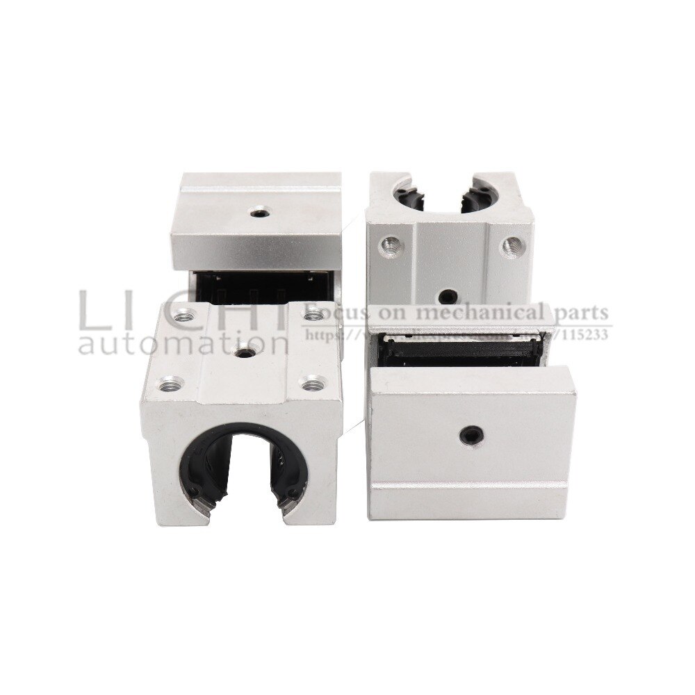 Real Limited Router Parts 12mm Linear Rail Sbr12 200mm any length And Sbr12uu Bearing Blocks For Cnc Parts Guide