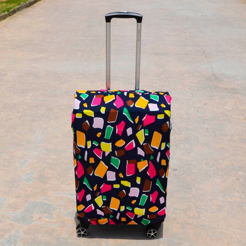 Capa de bagagem de viagem capa protetora mala caso trolley viagem bagagem poeira capa para 18 a 28 polegada moda elástica