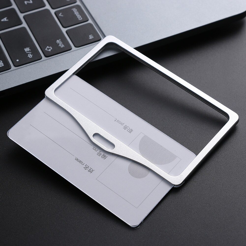 Soportes de tarjetas de trabajo de aleación de aluminio, Tarjeta De Nombre Vertical de Metal, estuche de identificación, etiqueta de exposición, accesorios para oficina y escuela, 1 ud.