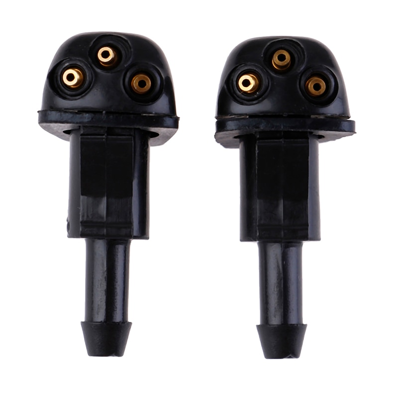 2Pcs Plastic Windshield Wiper Washer Spray Nozzle