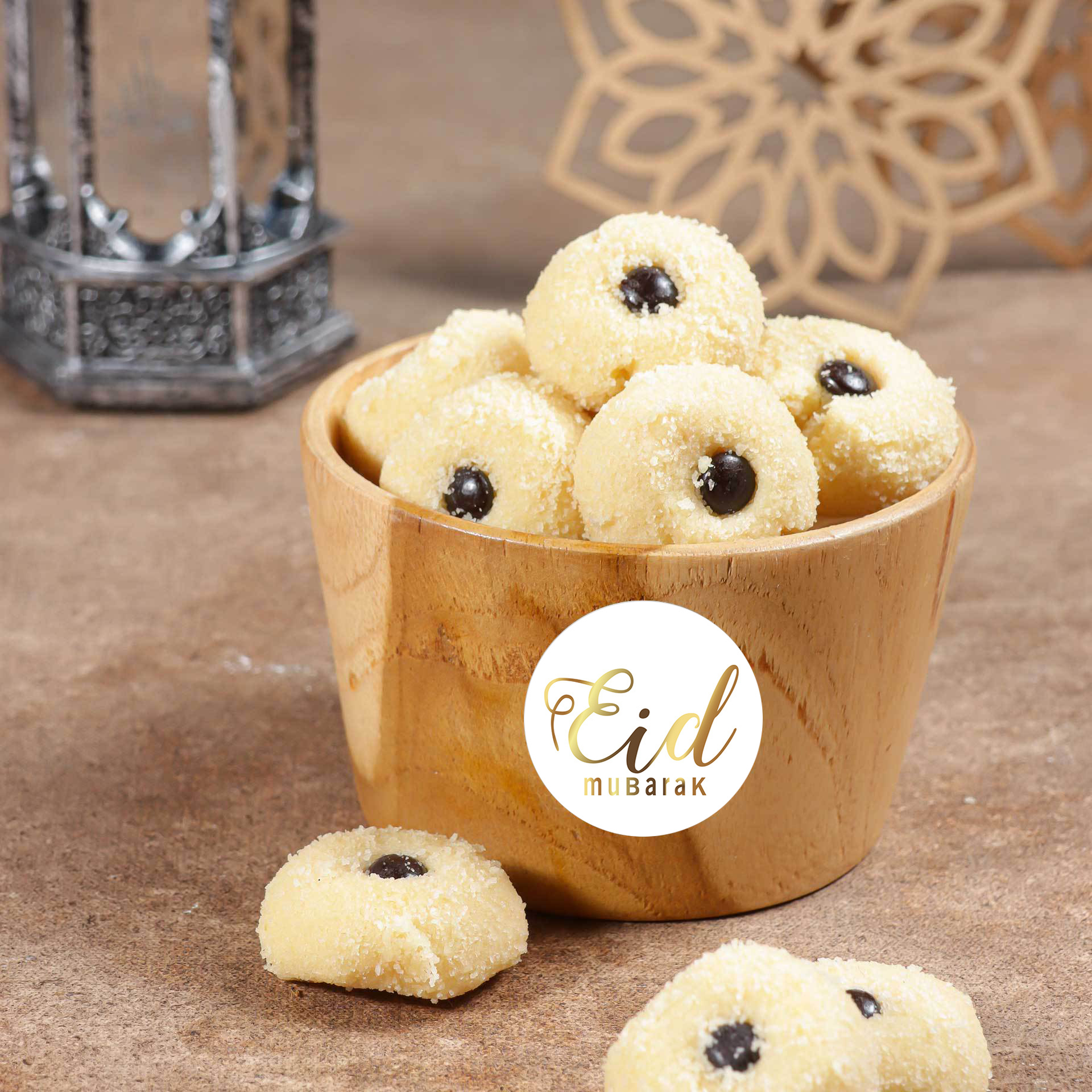 EID Mubarak Rollenaufkleber Ramadan Kareem Verpackung Siegelaufkleber Islam Muslim Festival Party Dekor EID Geschenketiketten