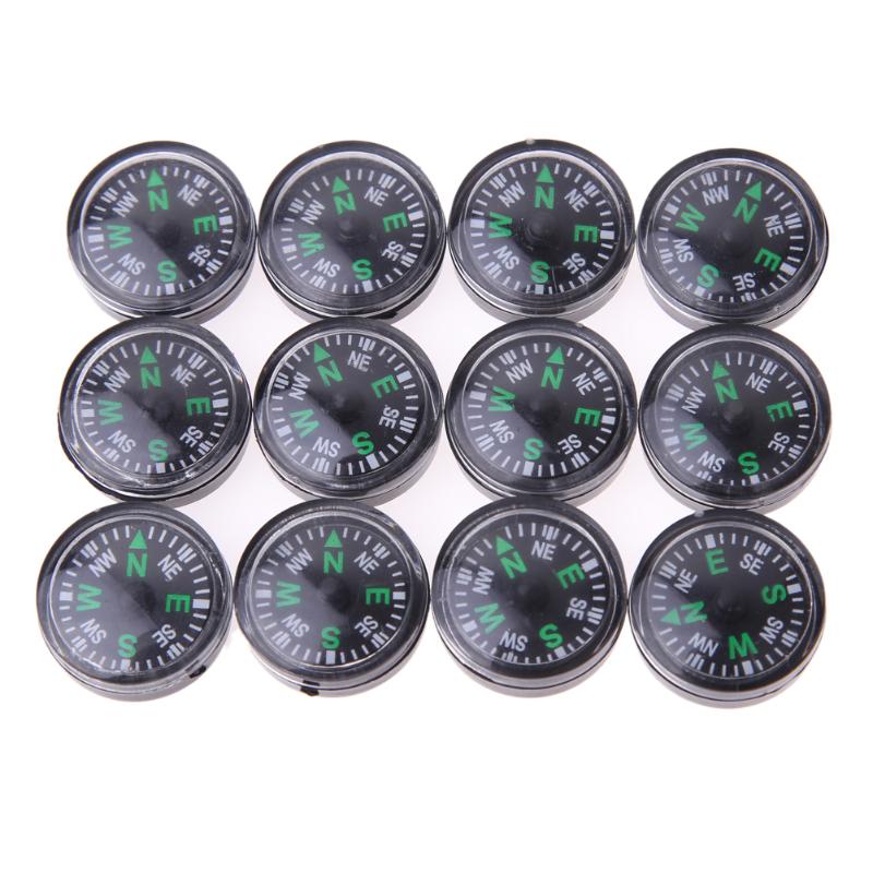 Mini brújula pequeña de 20mm, lote de 12 uds, , OK