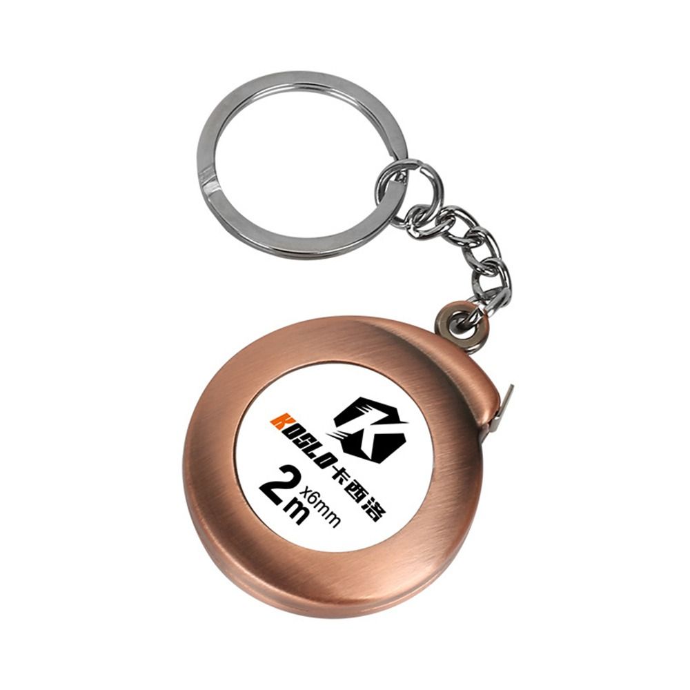 1M/2M Sleutelhanger Meetlint Intrekbare Liniaal Multifunctionele Mini Meetinstrument Meten Delicate Sleutelhanger Sleutelhanger Liniaal: Lavendel