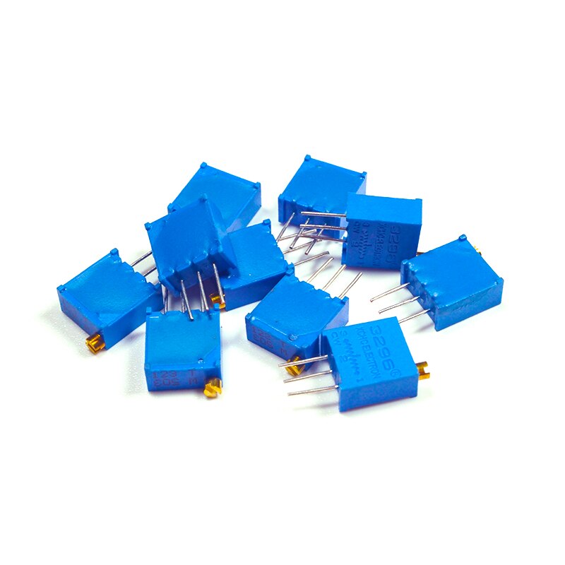 10pcs 3296W-1-501LF 3296W 500 ohm 501 3296W-1-501 3296W-501 W501 Trimpot Trimmer Potentiometer