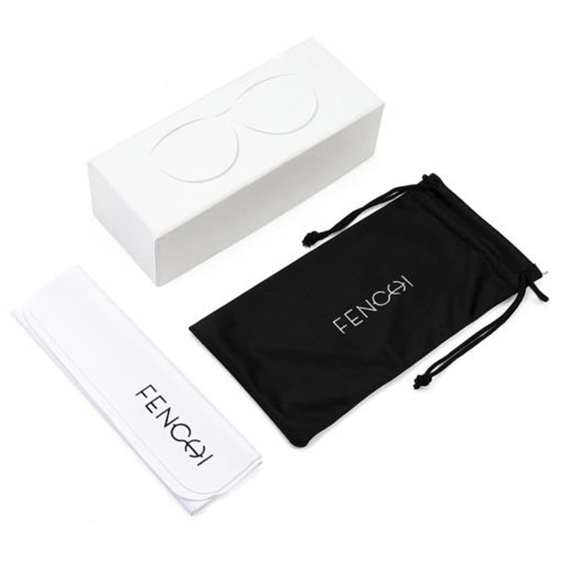 Fenchi kissansilmä tietokonelasit läpinäkyvät silmälasien kehys naiset miehet optiset lasit kehys sinistä valoa estävät lasit